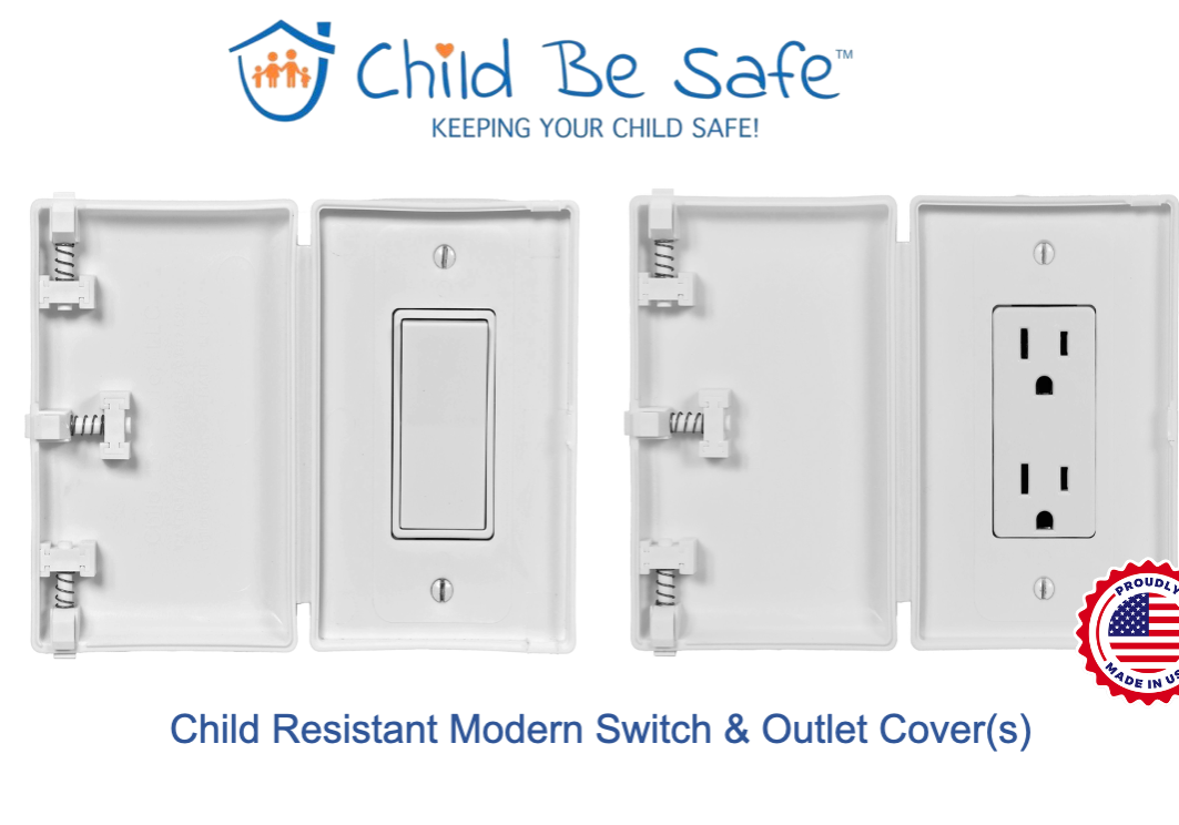 Child Be Safe_Outlet and Switch Cover - White